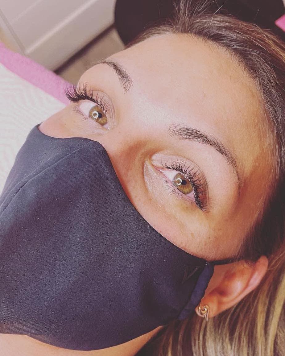 Client lash result at The Extensionist